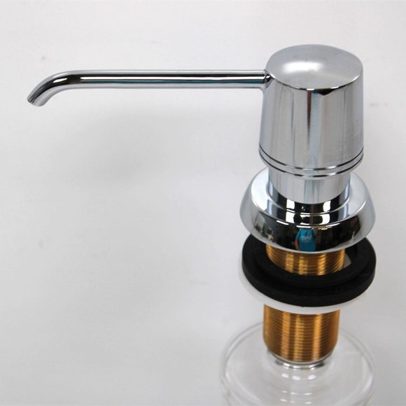 Signature Hardware Metal Soap Dispenser - SHSD1166CP - Picture 3 of 10